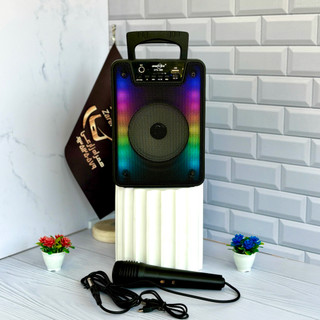 اسپیکر پرتابل گریت نایس GTS-1868 با رقص نور RGB