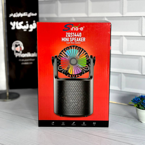 اسپیکر قابل حمل Sing-e ZQS1440 با رقص نور RGB